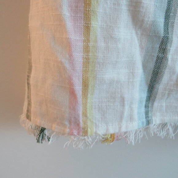 BILLABONG X THE SALTY BLONDE Sunny Stripes Candy Stripe Gauzy Mini Sun Dress NWT - Picture 8 of 15